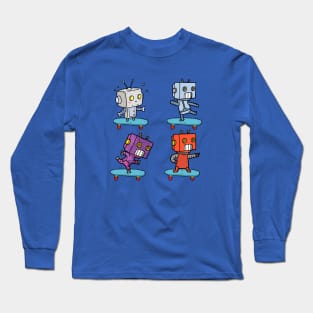 Robot Skater Long Sleeve T-Shirt